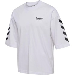 тениска,мъжки,тениски,hummel,oversized,willy,sw,short,sleeve,t,shirt,white