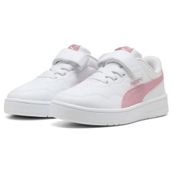 маратонки,детски,маратонки,puma,court,lally,ac+,ps,trainers,white,poised,pink,(white)