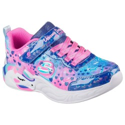 обувки,детски,маратонки,skechers,unicorn,dreams,slip,on,shoes,navy,sparkle,mesh,multi,trim,(blue)