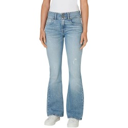 дамски,панталони,pepe,jeans,flare,venus,jeans,blue