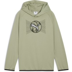 суичър,детски,блузи,puma,active,sports,lightweight,poly,hoodie,lux,army,(green)
