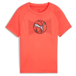 тениска,детски,тениски,puma,active,sports,poly,short,sleeve,t,shirt,glowing,red,(orange)