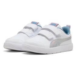 маратонки,детски,маратонки,puma,courtflex,v3,space,belle,v,ps,trainers,white,lilac,crush,(white)