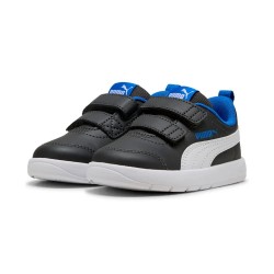 Маратонки Puma Courtflex V3 V trainers - Black (Dusky Gray / White / Mountain Blue) маратонки,мъжки,маратонки,дамски,маратонки,puma,courtflex,v3,v,trainers,black,(dusky,gray,white,mountain,blue)