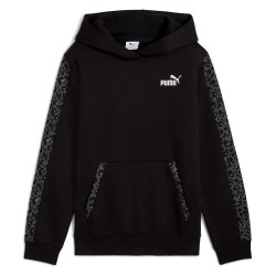 суичър,детски,блузи,puma,ess,graphic,animal,hoodie,black