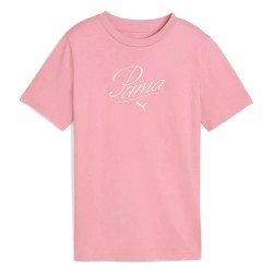 тениска,детски,тениски,puma,essentials,graphics,script,short,sleeve,t,shirt,poised,pink,(pink)