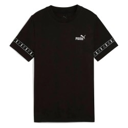 тениска,детски,тениски,puma,essentials,tape,layout,short,sleeve,t,shirt,black