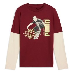 тениска,детски,тениски,puma,mid,90´s,layared,essentials,graphics,long,sleeve,t,shirt,ruby,shimmer,(red)