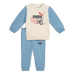 анцуг,детски,анцузи,puma,minicats,little,runners,tracksuit,alpine,snow,(beige,blue)