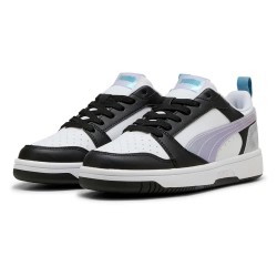 маратонки,детски,маратонки,puma,rebound,v6,lo,space,belle,trainers,lilac,crush,cool,blue,white,(white)