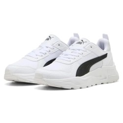 Маратонки Puma Trinity 2 LT trainers - White / Black / Feather Gray (White) маратонки,детски,маратонки,puma,trinity,2,lt,trainers,white,black,feather,gray,(white)