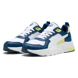 Маратонки Puma Trinity 2 LT trainers - White / Persian Blue / Fresh Yellow маратонки,детски,маратонки,puma,trinity,2,lt,trainers,white,persian,blue,fresh,yellow
