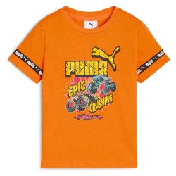 тениска,детски,тениски,puma,x,hot,wheels,short,sleeve,t,shirt,orange,glo,(orange)