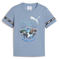 тениска,детски,тениски,puma,x,hot,wheels,short,sleeve,t,shirt,cool,blue,(blue)