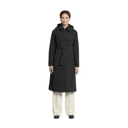 палто,дамски,якета,и,палта,basil,mosse,trench,coat,jet,black,(black)