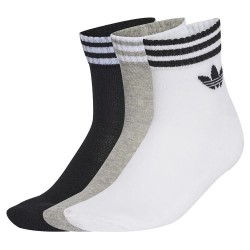 чорапи,мъжки,чорапи,adidas,originals,3,stripes,ankle,socks,3,units,white,medium,grey,heather,black,(multicolor)