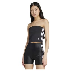 дамски,топове,adidas,originals,adicolor,3,stripes,tube,top,black,white,(black)