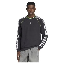 блуза,мъжки,пуловери,adidas,originals,adicolor,piping,crewneck,sweatshirt,black,(black,white)