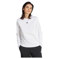 тениска,дамски,тениски,adidas,originals,essentials,long,sleeve,t,shirt,white