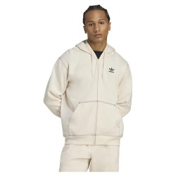 блуза,мъжки,пуловери,adidas,originals,essentials,trefoil,full,zip,sweatshirt,beige,(wonder,white)