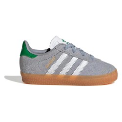 детски,маратонки,детски,маратонки,adidas,originals,gazelle,comfort,closure,elastic,laces,infant,trainers,halo,silver,ftwr,white,green