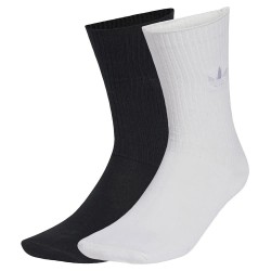 чорапи,мъжки,чорапи,adidas,originals,everyday,icons,crew,socks,2,units,white,black