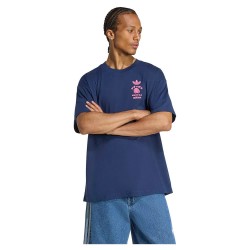 Тениска Adidas Originals Japan Florals short sleeve T-shirt - Blue (Night Indigo) тениска,мъжки,тениски,дамски,тениски,adidas,originals,japan,florals,short,sleeve,t,shirt,blue,(night,indigo)