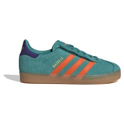 маратонки,детски,маратонки,adidas,originals,gazelle,comfort,closure,elastic,lace,trainers,pure,teal,impact,orange,collegiate,purple,(blue)