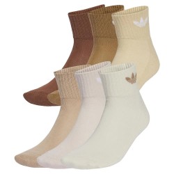 чорапи,мъжки,чорапи,adidas,originals,mid,ankle,socks,6,units,cream,white,wonder,quartz,sand,strata,(multicolor)