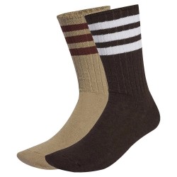 чорапи,мъжки,чорапи,adidas,originals,ribbed,crew,socks,2,units,trace,khaki,dark,brown,(brown)