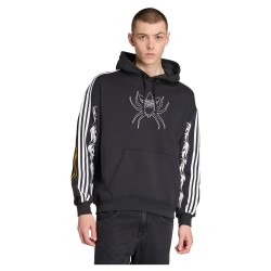 суичър,мъжки,пуловери,adidas,originals,spiders,loose,hoodie,black
