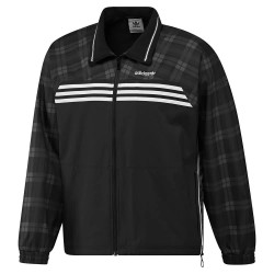 блуза,мъжки,пуловери,adidas,originals,tartan,loose,full,zip,sweatshirt,black,(black)