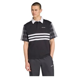 мъжки,блузи,с,яка,adidas,originals,tartan,regular,rugby,short,sleeve,polo,black