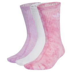 чорапи,мъжки,чорапи,adidas,originals,tie,dye,crew,socks,3,units,bliss,pink,bliss,lilac,white,(white,pink)