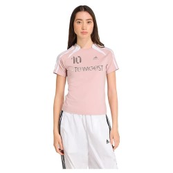 Тениска Adidas Originals Tight short sleeve T-shirt - Pink (New Rose) тениска,мъжки,тениски,дамски,тениски,adidas,originals,tight,short,sleeve,t,shirt,pink,(new,rose)