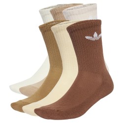 чорапи,мъжки,чорапи,adidas,originals,trefoil,cushion,crew,socks,6,units,multicolor,(cream,white,wonder,quartz,sand,strata)