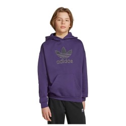 суичър,детски,блузи,adidas,originals,trefoil,hoodie,aurora,plum