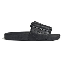 Adidas Originals X Jeremy Scott Pride Adilette slides - Black (Core Black / Core Black / Silver Met) мъжки,джапанки,и,чехли,дамски,сандали,и,чехли,adidas,originals,x,jeremy,scott,pride,adilette,slides,black,(core,black,core,black,silver,met)