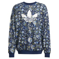 Блуза Adidas Originals X Liberty London Crew sweatshirt - Blue (Night Indigo / Multicolor) блуза,детски,блузи,adidas,originals,x,liberty,london,crew,sweatshirt,blue,(night,indigo,multicolor)