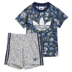 Adidas Originals X Liberty London set - Blue (Night Indigo / Multicolor) детски,екипи,adidas,originals,x,liberty,london,set,blue,(night,indigo,multicolor)