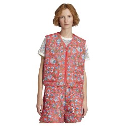 Потник Adidas Originals X Liberty London Quilted vest - Red (Semi Lucid Red / Multicolor) потник,дамски,жилетки,adidas,originals,x,liberty,london,quilted,vest,red,(semi,lucid,red,multicolor)