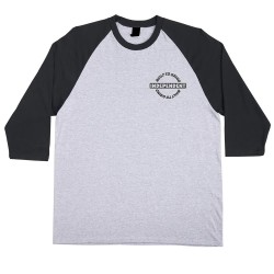 Тениска Independent Bar-rier long sleeve T-shirt - Grey (Sport Grey / Black) тениска,мъжки,тениски,дамски,тениски,independent,bar,rier,long,sleeve,t,shirt,grey,(sport,grey,black)