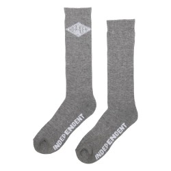 чорапи,мъжки,чорапи,independent,diamond,groundwork,crew,socks,white,black,(grey)