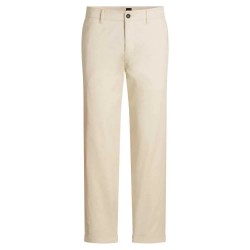 Панталони тип чино BOSS Turn Up 10272930 01 chino pants - Beige (Open Yellow) панталони,тип,чино,мъжки,панталони,boss,turn,up,10272930,01,chino,pants,beige,(open,yellow)