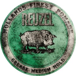 хигиена,коса,reuzel,grease,medium,hold,pomade,113,ml,green,(green)