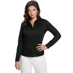 риза,с,дълъг,ръкав,дамски,блузи,дамски,ризи,guess,cate,long,sleeve,shirt,jet,black,a996,(black)