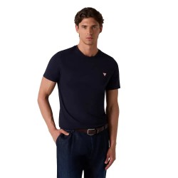 тениска,мъжки,тениски,guess,core,short,sleeve,t,shirt,smart,blue,(blue)
