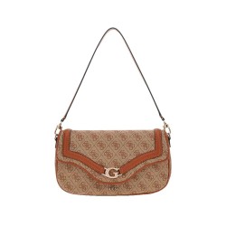 чанта,за,през,рамо,всички,чанти,guess,dea,flap,shoulder,bag,latte,logo