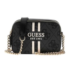 чанти,за,през,рамо,guess,noelle,ii,camera,crossbody,coal,logo,(black)