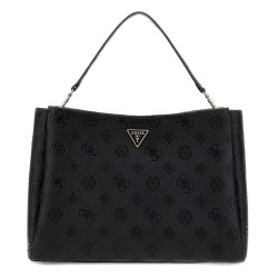 чанта,всички,чанти,guess,tisha,large,girlfriend,satchel,bag,black,logo